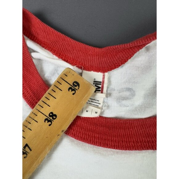 Vintage Y2K Ash Vs Evil Dead Horror TV Series Ringer Shirt Womens Medium Promo - Picture 13 of 15